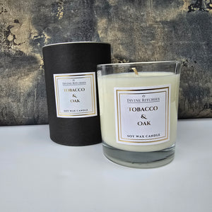 Tobacco & Oak Handmade Candle