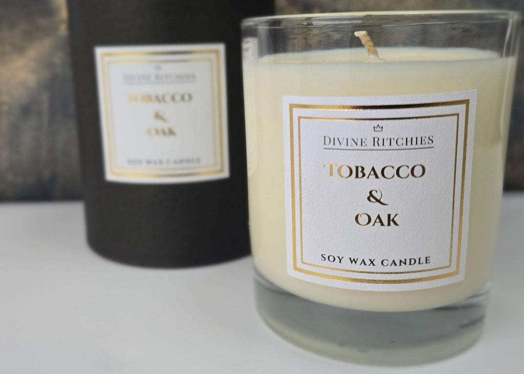 Tobacco & Oak Handmade Candle