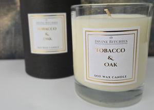 Tobacco & Oak Handmade Candle