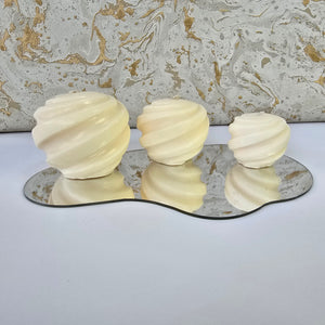 Trio Swirl Candle