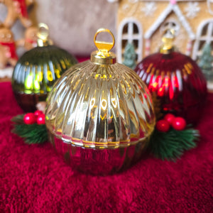 Trio Baubles - Festive