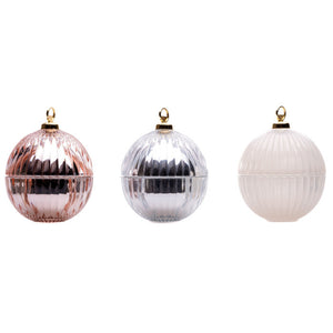 Trio Baubles - Blush