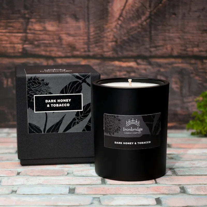 Dark Honey & Tobacco Luxury Candle