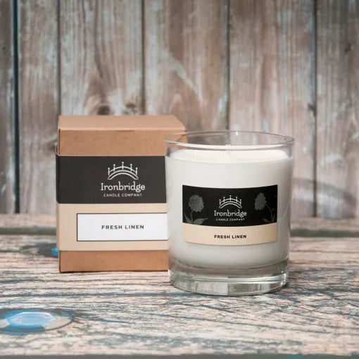 Fresh Linen Scented Candle