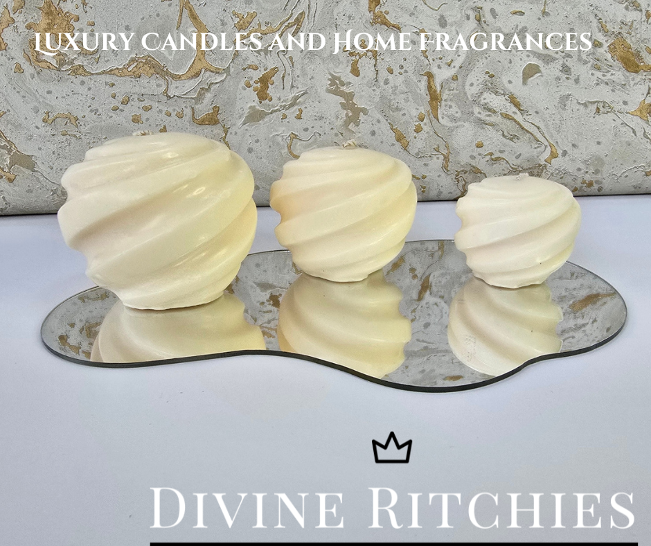 Trio Swirl Candle
