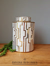 Kylie Gold Detail Jar Small