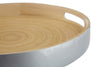 Silver Bamboo Tray